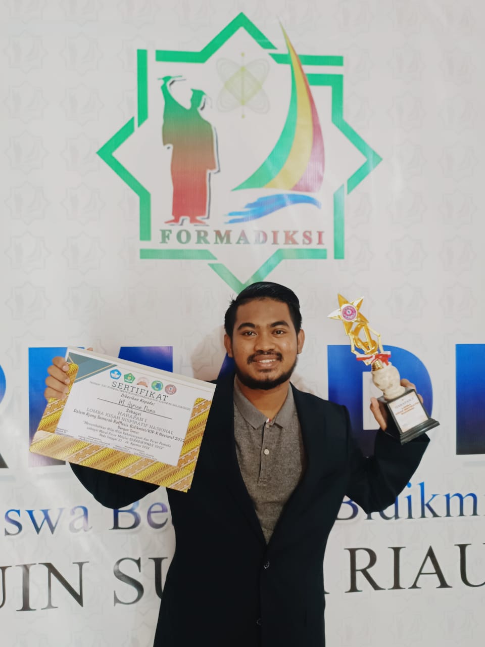 M Afrian Danu raih Juara Harapan I Lomba Kisah Inspiratif Nasional ...